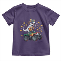 Funny Cinco De Mayo Dinosaur Monster Truck Toddler T Shirt Taco Lover Gift