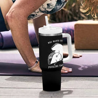 Funny Taco Joke Adult Humor Gift Tumbler With Handle Who Wants Fucking Tacos