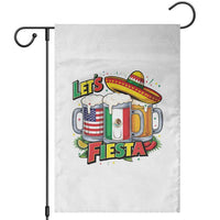 Funny Beer Drinking Cinco De Mayo Party Gift Garden Flag Lets Fiesta