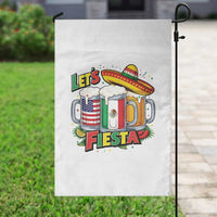 Funny Beer Drinking Cinco De Mayo Party Gift Garden Flag Lets Fiesta