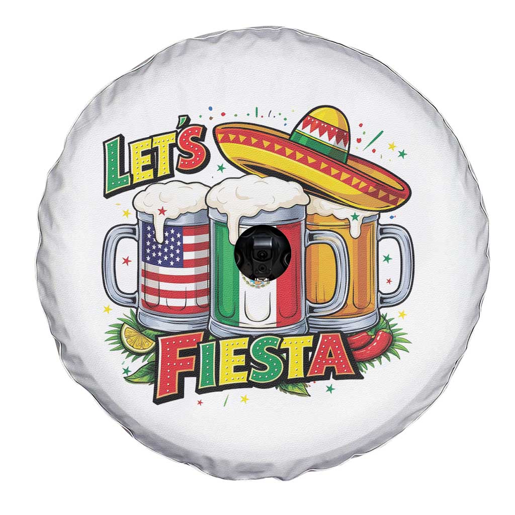 Funny Beer Drinking Cinco De Mayo Party Gift Spare Tire Cover Lets Fiesta