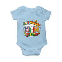 Funny Beer Drinking Cinco De Mayo Party Gift Baby Onesie Lets Fiesta