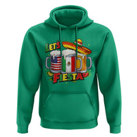Funny Beer Drinking Cinco De Mayo Party Gift Hoodie Lets Fiesta