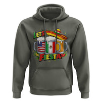 Funny Beer Drinking Cinco De Mayo Party Gift Hoodie Lets Fiesta