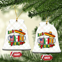 Funny Beer Drinking Cinco De Mayo Party Gift Ceramic Ornament Lets Fiesta