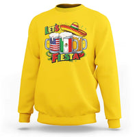 Funny Beer Drinking Cinco De Mayo Party Gift Sweatshirt Lets Fiesta