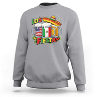 Funny Beer Drinking Cinco De Mayo Party Gift Sweatshirt Lets Fiesta