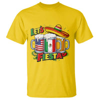 Funny Beer Drinking Cinco De Mayo Party Gift T Shirt Lets Fiesta