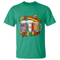 Funny Beer Drinking Cinco De Mayo Party Gift T Shirt Lets Fiesta