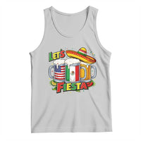 Funny Beer Drinking Cinco De Mayo Party Gift Tank Top Lets Fiesta