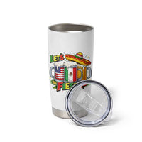 Funny Beer Drinking Cinco De Mayo Party Gift Tumbler Cup Lets Fiesta
