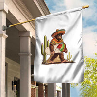 Funny Cinco De Mayo Bigfoot Burrito Lover Gift Garden Flag