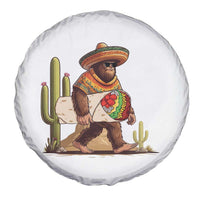 Funny Cinco De Mayo Bigfoot Burrito Lover Gift Spare Tire Cover