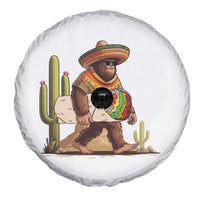 Funny Cinco De Mayo Bigfoot Burrito Lover Gift Spare Tire Cover