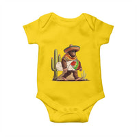 Funny Cinco De Mayo Bigfoot Burrito Lover Gift Baby Onesie
