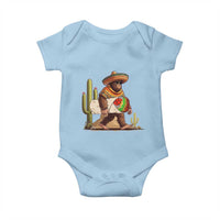 Funny Cinco De Mayo Bigfoot Burrito Lover Gift Baby Onesie