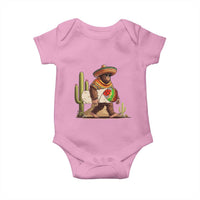 Funny Cinco De Mayo Bigfoot Burrito Lover Gift Baby Onesie