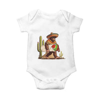 Funny Cinco De Mayo Bigfoot Burrito Lover Gift Baby Onesie