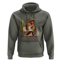 Funny Cinco De Mayo Bigfoot Burrito Lover Gift Hoodie