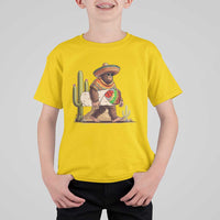 Funny Cinco De Mayo Bigfoot Burrito Lover Gift T Shirt For Kid