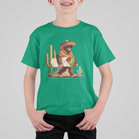 Funny Cinco De Mayo Bigfoot Burrito Lover Gift T Shirt For Kid