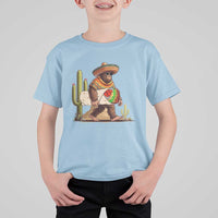 Funny Cinco De Mayo Bigfoot Burrito Lover Gift T Shirt For Kid