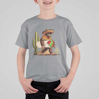 Funny Cinco De Mayo Bigfoot Burrito Lover Gift T Shirt For Kid