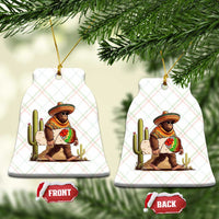 Funny Cinco De Mayo Bigfoot Burrito Lover Gift Ceramic Ornament