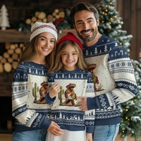 Funny Cinco De Mayo Bigfoot Burrito Lover Gift Ugly Christmas Sweater