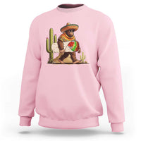 Funny Cinco De Mayo Bigfoot Burrito Lover Gift Sweatshirt
