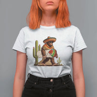 Funny Cinco De Mayo Bigfoot Burrito Lover Gift T Shirt For Women