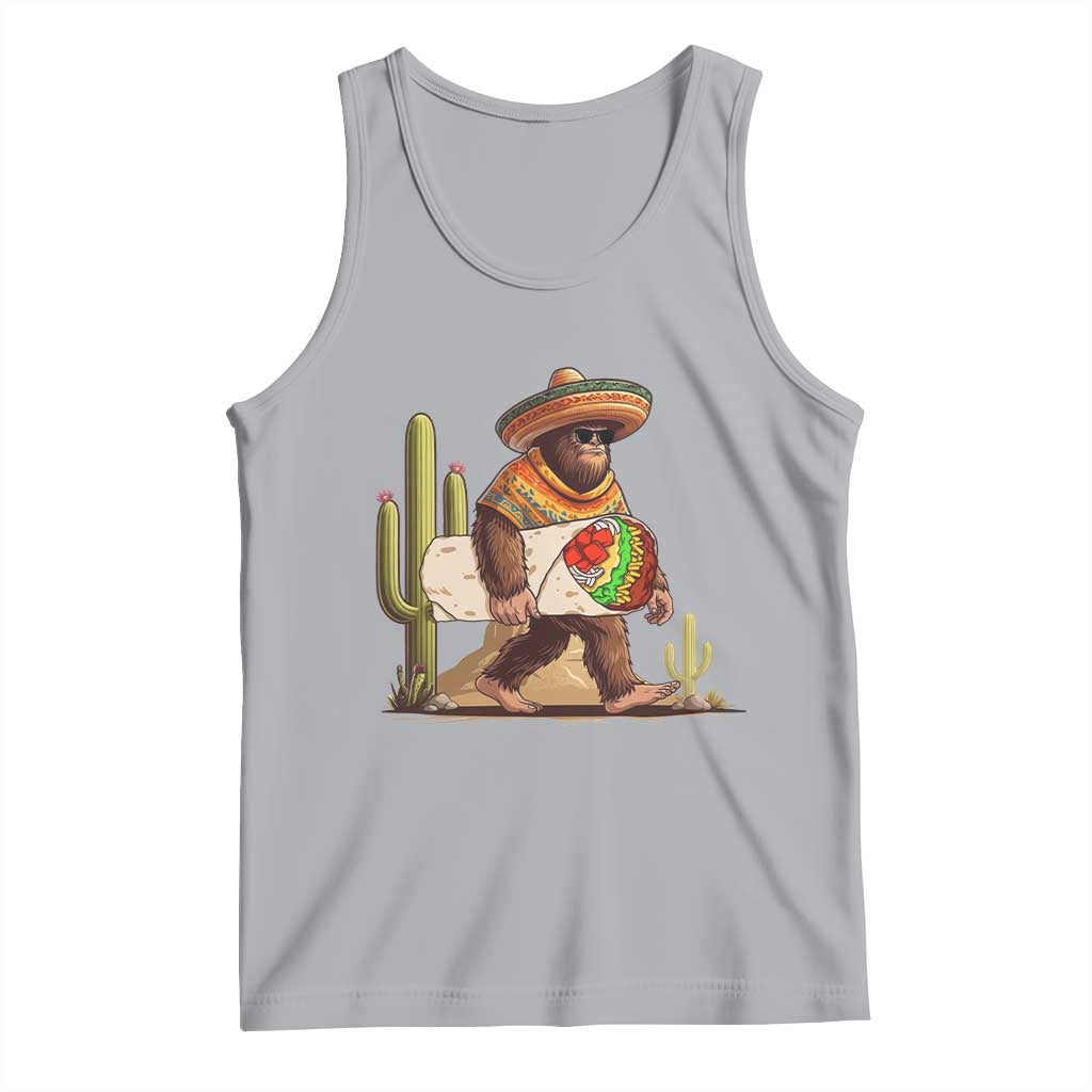 Funny Cinco De Mayo Bigfoot Burrito Lover Gift Tank Top