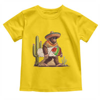 Funny Cinco De Mayo Bigfoot Burrito Lover Gift Toddler T Shirt