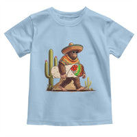 Funny Cinco De Mayo Bigfoot Burrito Lover Gift Toddler T Shirt
