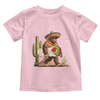 Funny Cinco De Mayo Bigfoot Burrito Lover Gift Toddler T Shirt