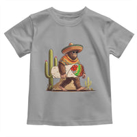 Funny Cinco De Mayo Bigfoot Burrito Lover Gift Toddler T Shirt