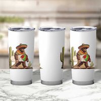 Funny Cinco De Mayo Bigfoot Burrito Lover Gift Tumbler Cup