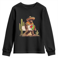 Funny Cinco De Mayo Bigfoot Burrito Lover Gift Youth Sweatshirt