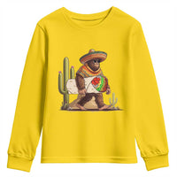 Funny Cinco De Mayo Bigfoot Burrito Lover Gift Youth Sweatshirt