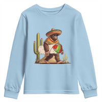 Funny Cinco De Mayo Bigfoot Burrito Lover Gift Youth Sweatshirt