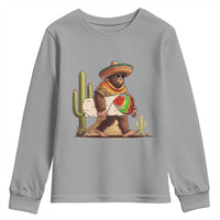 Funny Cinco De Mayo Bigfoot Burrito Lover Gift Youth Sweatshirt