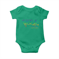 Nurse Heartbeat Rainbow Heart LGBTQ Pride Baby Onesie Medical Professional Support