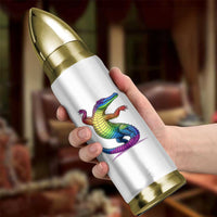 Funny Rainbow Gator LGBTQ Pride Support Bullet Tumbler