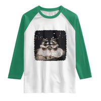Funny Lesbian Raccoon Engagement Raglan Shirt LGBTQ Pride Gift