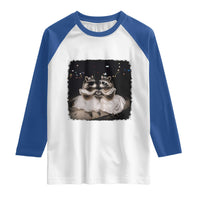 Funny Lesbian Raccoon Engagement Raglan Shirt LGBTQ Pride Gift