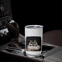 Funny Lesbian Raccoon Engagement Tumbler Cup LGBTQ Pride Gift