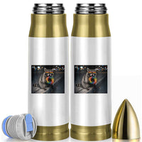 Raccoon Eating Baguette Graphic Bullet Tumbler Humorous Gay Pride Gift