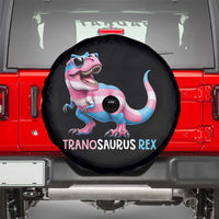 Transaurus Rex Transgender Pride Spare Tire Cover Funny Dinosaur Lover