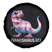 Transaurus Rex Transgender Pride Spare Tire Cover Funny Dinosaur Lover