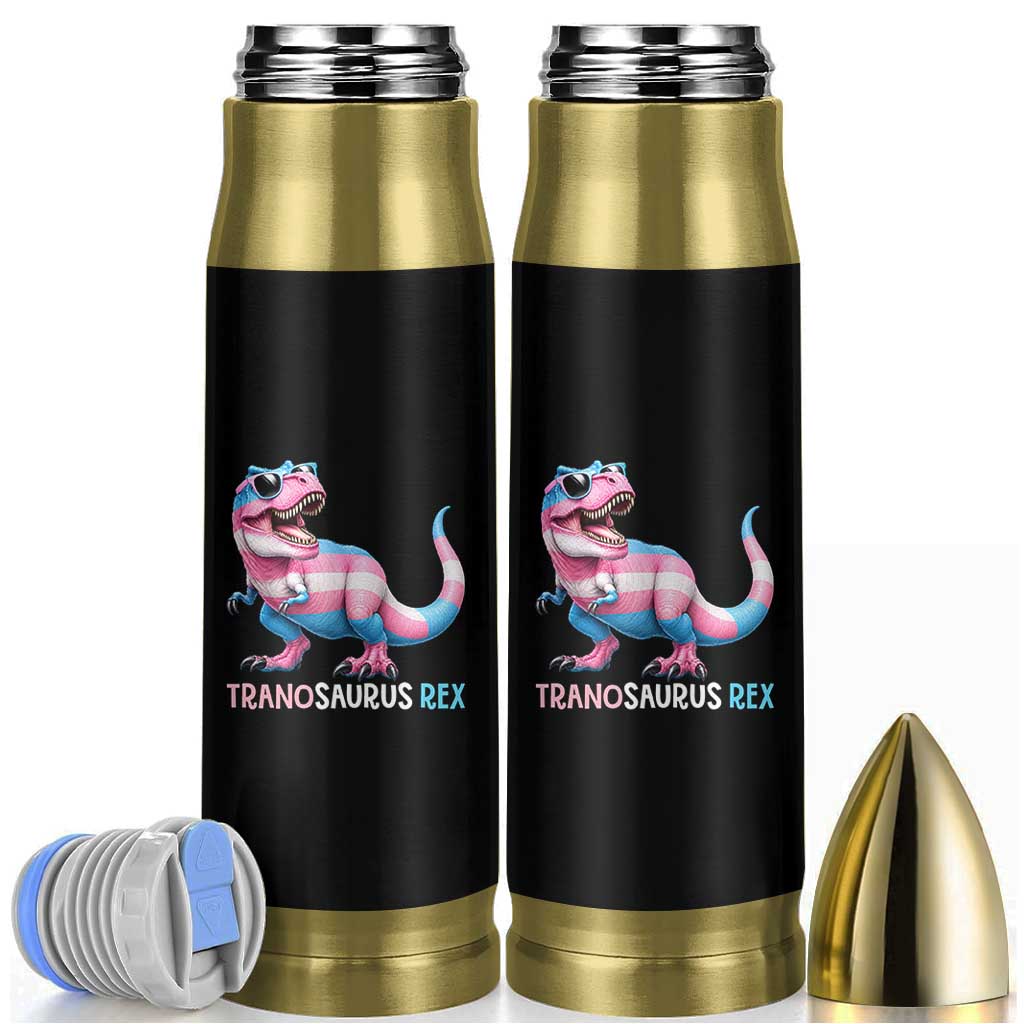 Transaurus Rex Transgender Pride Bullet Tumbler Funny Dinosaur Lover